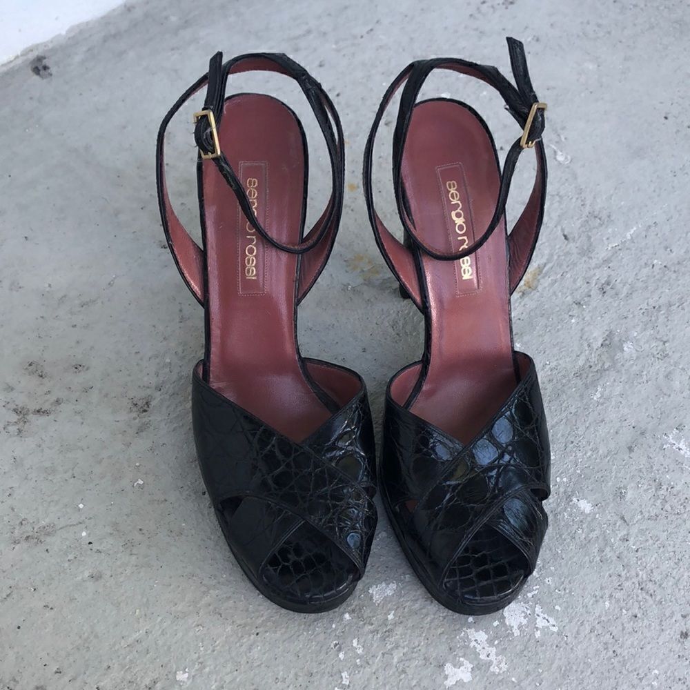 Sergio  Rossi vintage platforms